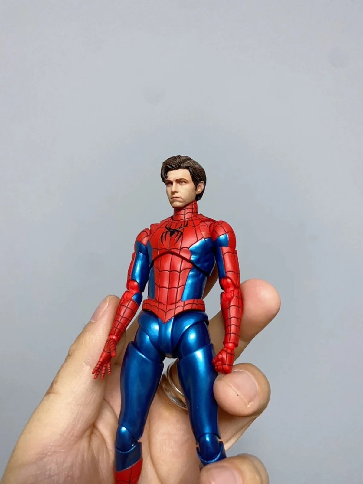 【30days Made】1/12 Scale Male Soldier Comic Character Spider Hero Painted Unpainted Head Accessories Fit 6''Action Figure Model view 6