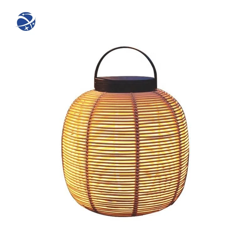 

Lanterns Garden Lights Lawn Lights Newly Designed Chinese Handmade Rattan Woven Solar Outdoor LED Hand Made 80 IP65 -20 - 50