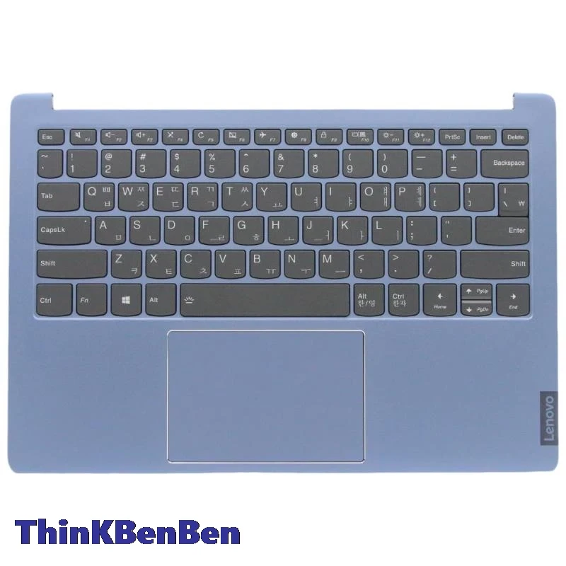 KR Korean Blue Keyboard Upper Case Palmrest Shell Cover For Lenovo Ideapad S540 13 13IML 13API 13ARE 13ITL 5CB0W43698