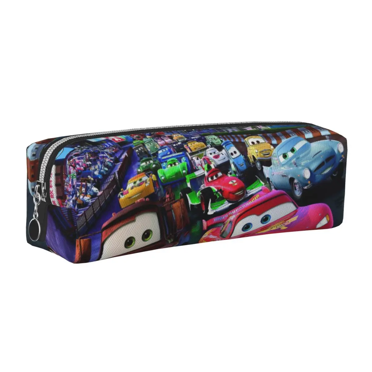 

Классический пенал с молнией McQueen Cars Movie, пеналы для ручек для студентов, большая вместительная сумка, офисные подарки, канцелярские принадлежности