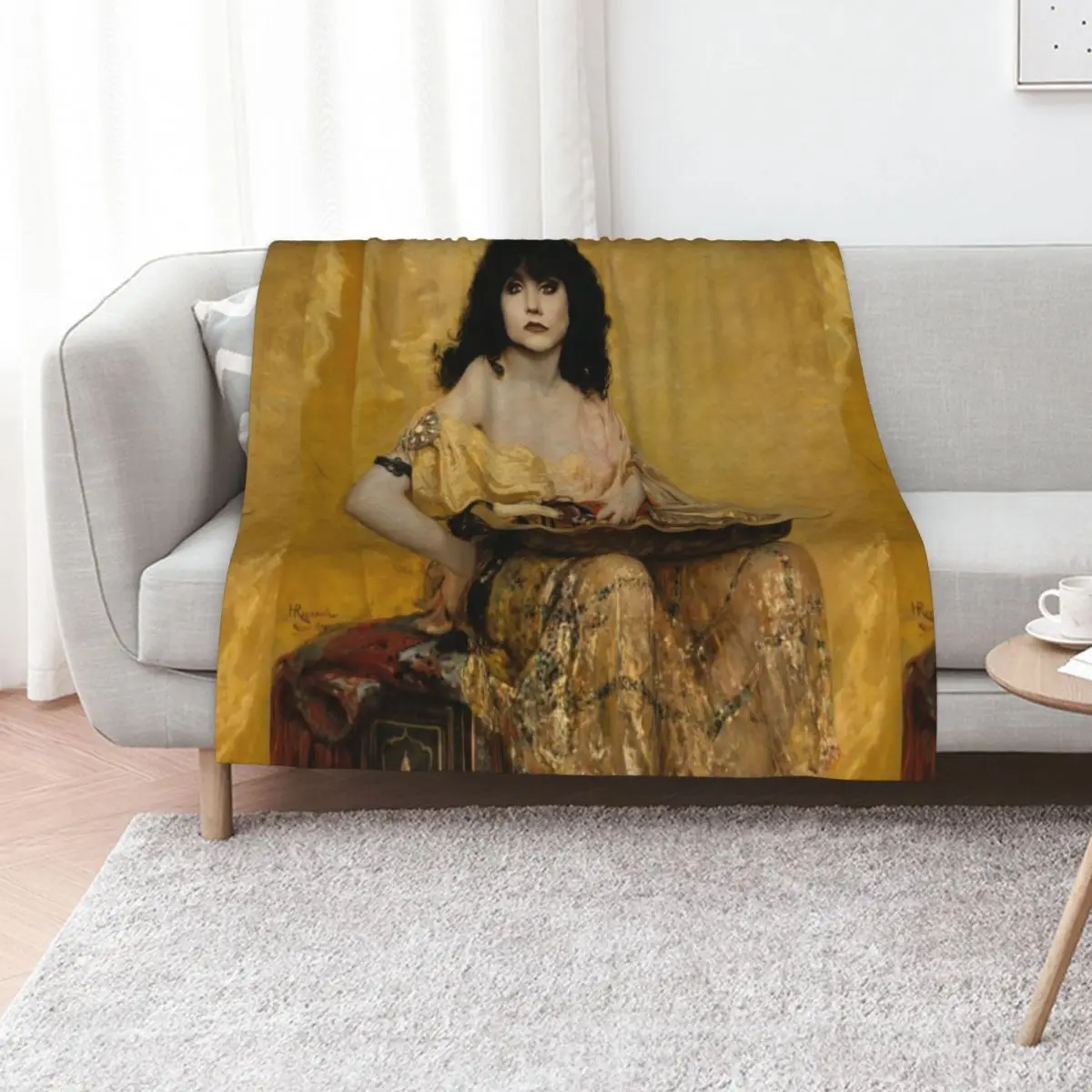 WWDITS Nadja HD Throw Blanket Furrys Flannel For Sofa Thin Bed covers Blankets