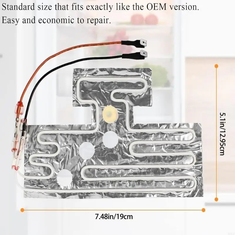 Reemplazo parte del calentamiento del refrigerador Molf Reemplazo del calentador del calentador reparación del para