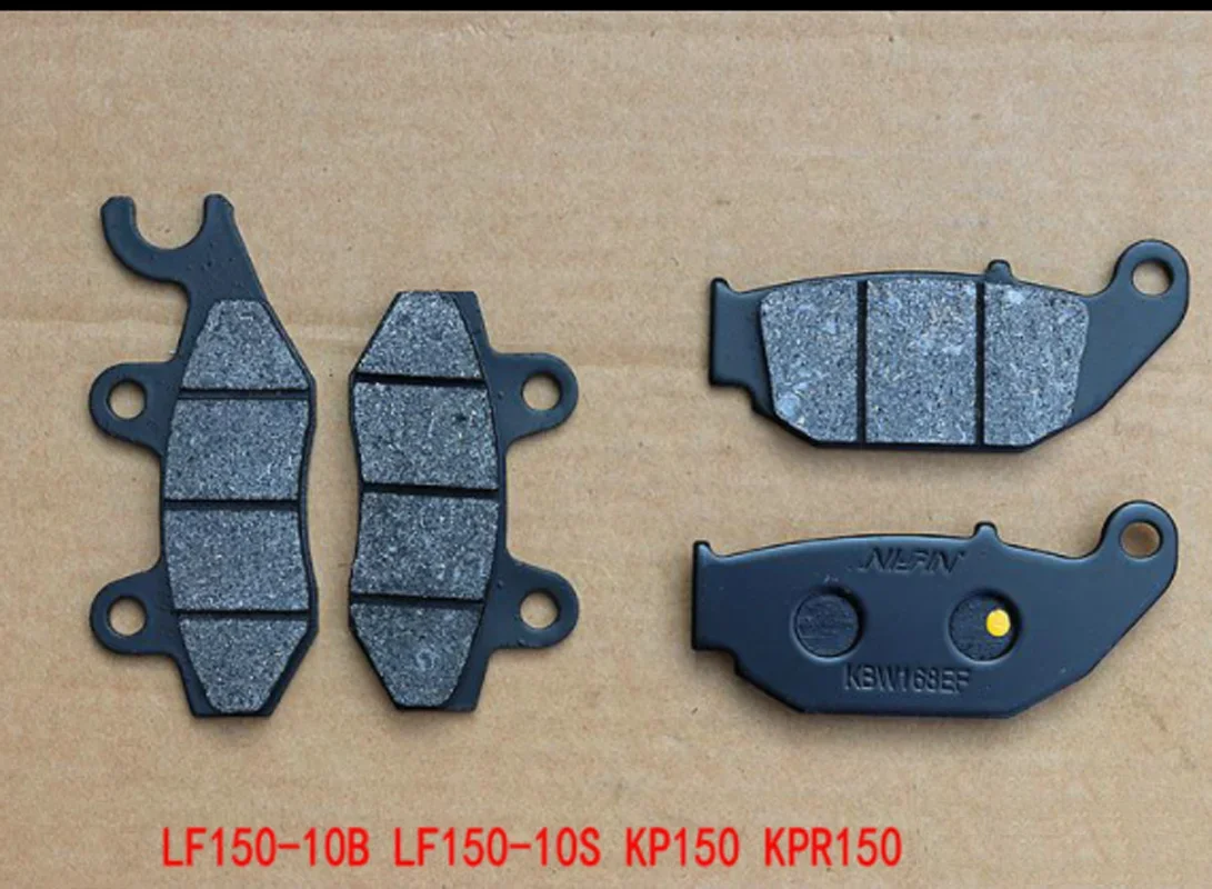 For Lifan LF150-10B 10S KP150 KPR150 Motorcycle Brake Accessories Front And Rear Brake Pads