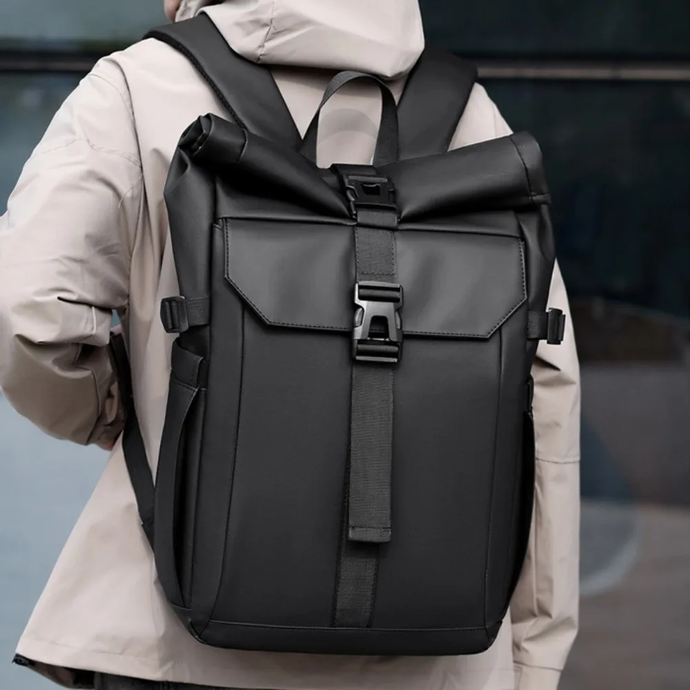 

Large Capacity Men Leisure Backpack Portable Multi Layer Travel Rucksack Lightweight Waterproof Men Laptop Backpack Commuting