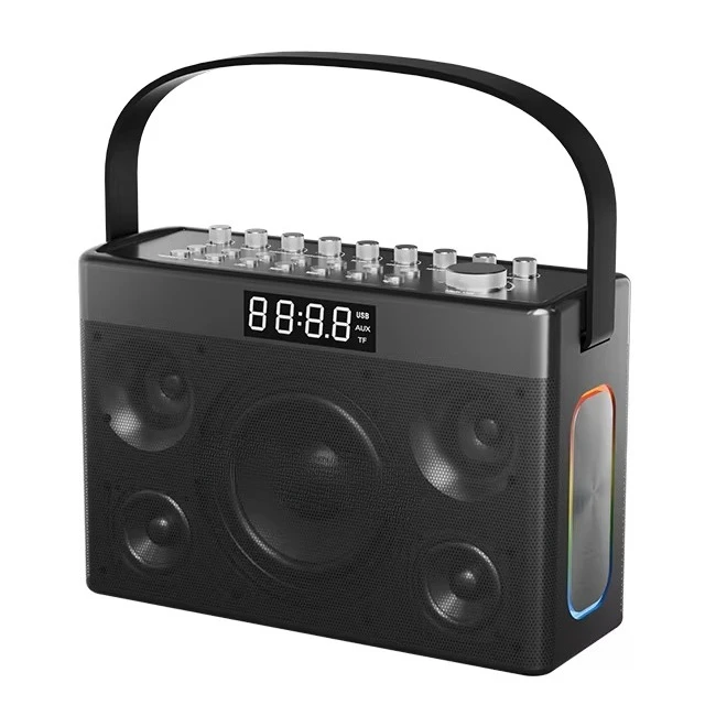 

DSP Outdoor Wireless 280W Big Power Audio Player 3D Stereo Sound System Subwoofer Speaker Portable Bass Loud Blue Tooth Speakers