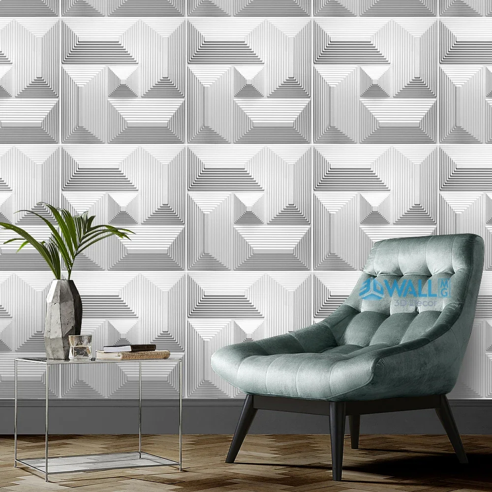 30cm house wall renovation geometric 3D wall panel non-self-adhesive 3D wall sticker art tile wallpaper room bathroom ceiling