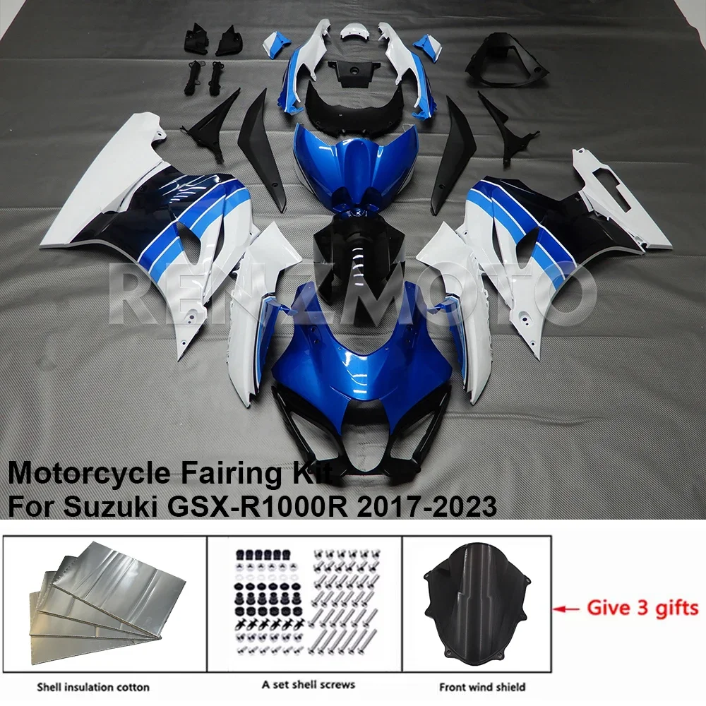 S1017-111a 2017-2023 FOR Suzuki GSX-R1000R Full Bike Fairing Kit ABS Plastic Racing Design OEM Assembly