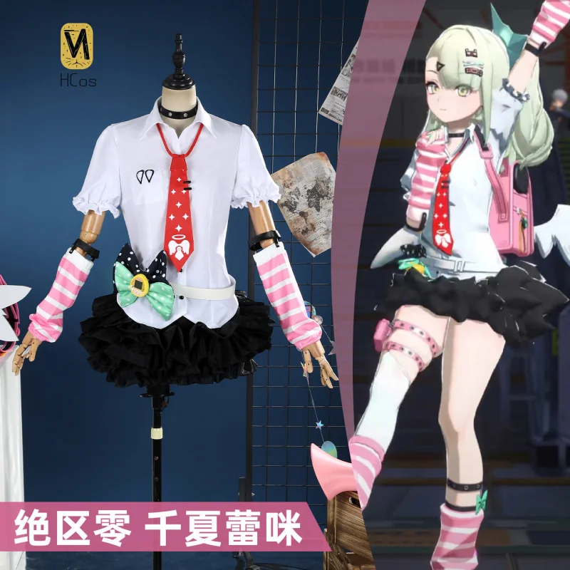 

HCos Zenless Zone Zero Платье Chinatsu Наряд Хэллоуин Comic Con Сексуальный для Женщин Косплей Костюм