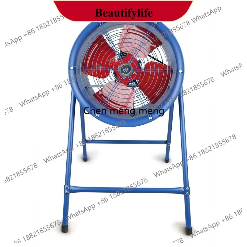 

Z189 Axial flow fan 220V post-type duct fan low noise high power industrial strong exhaust 380V
