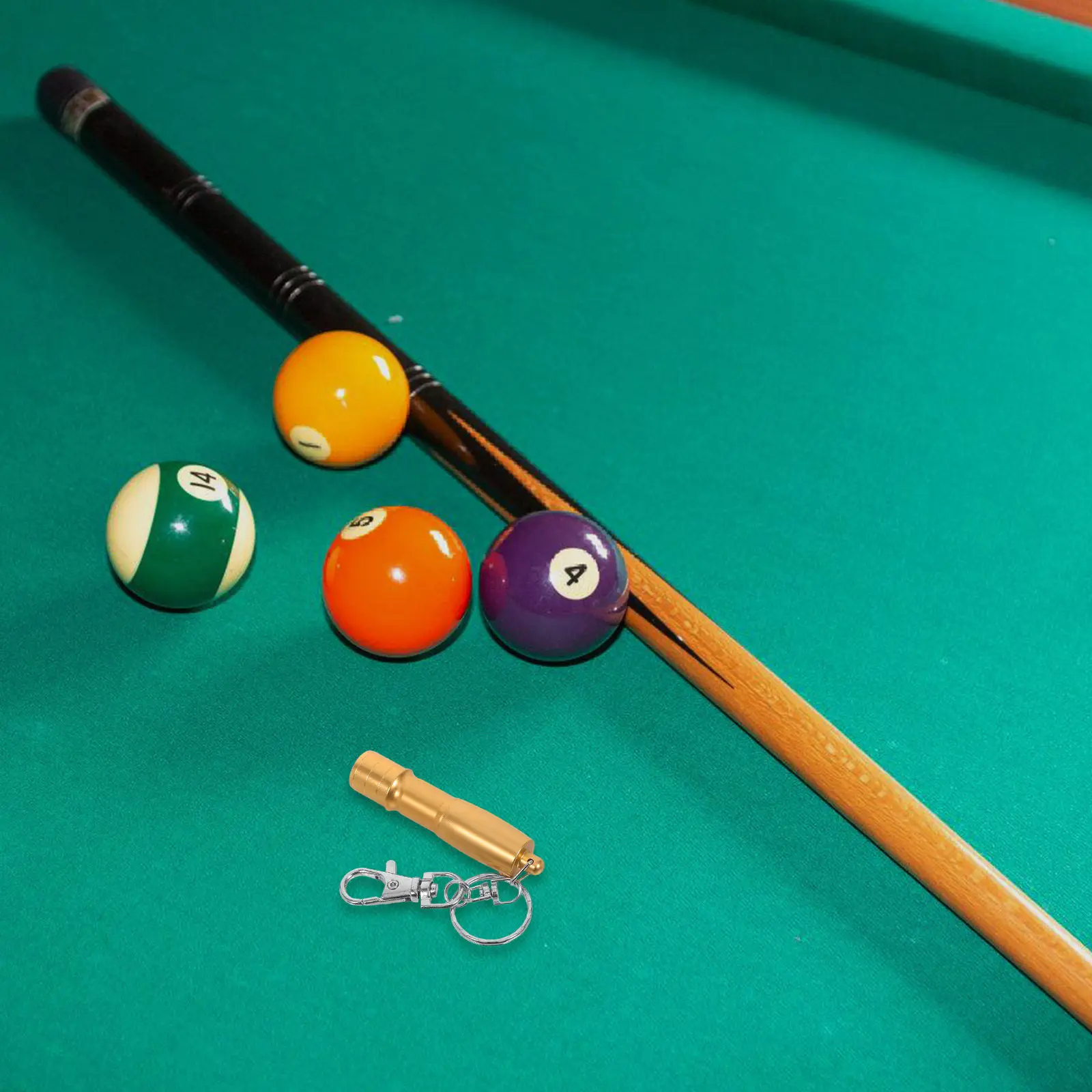 

Golden Billiard Cue Tip Repair Tool for Pool Snooker Cues Reshaping Needling Shaping Pressing Maintenance Kit Professional Cue