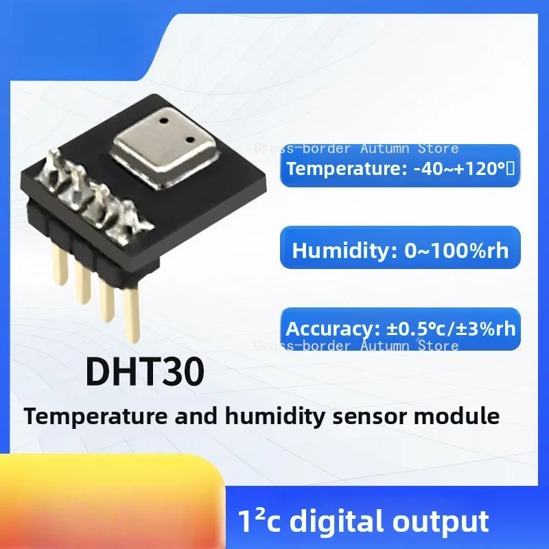 Industrial Grade Temperature Humidity Sensor Module I2C Signal Output Indoor High Precision Detection Sensor