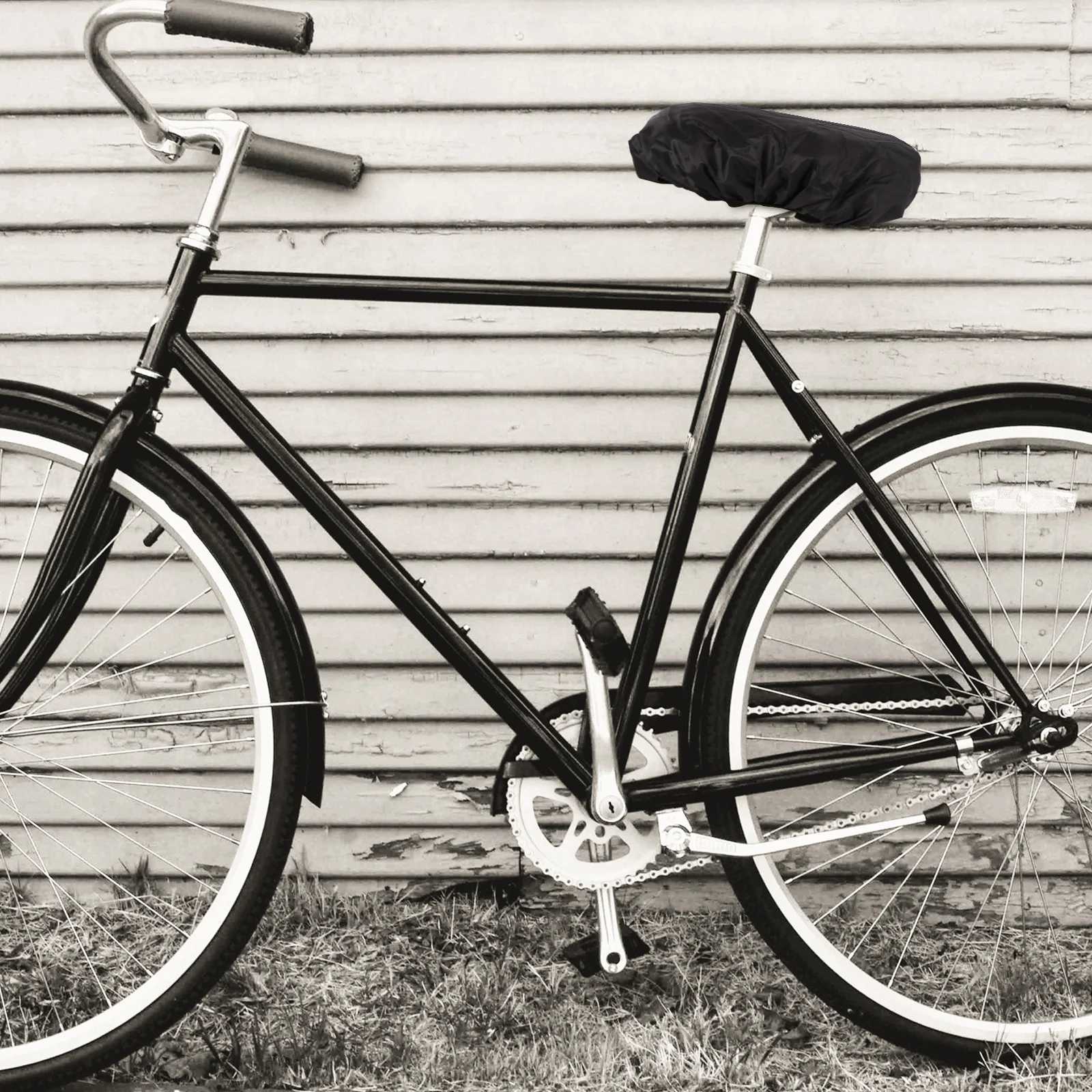 

4Pcs Waterproof Bike Seat Cover Elastic Most Seats Durable Mud Sun Damage Waterproof Bike Seat Cover