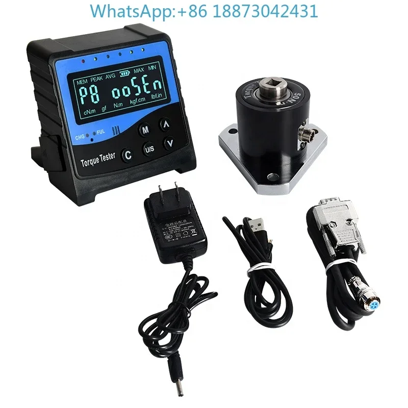 ANDRU Digital Torque Meter Protable  Wrench Tester 220-2200Nm for Calibrate  Load Cell and Tighten Force