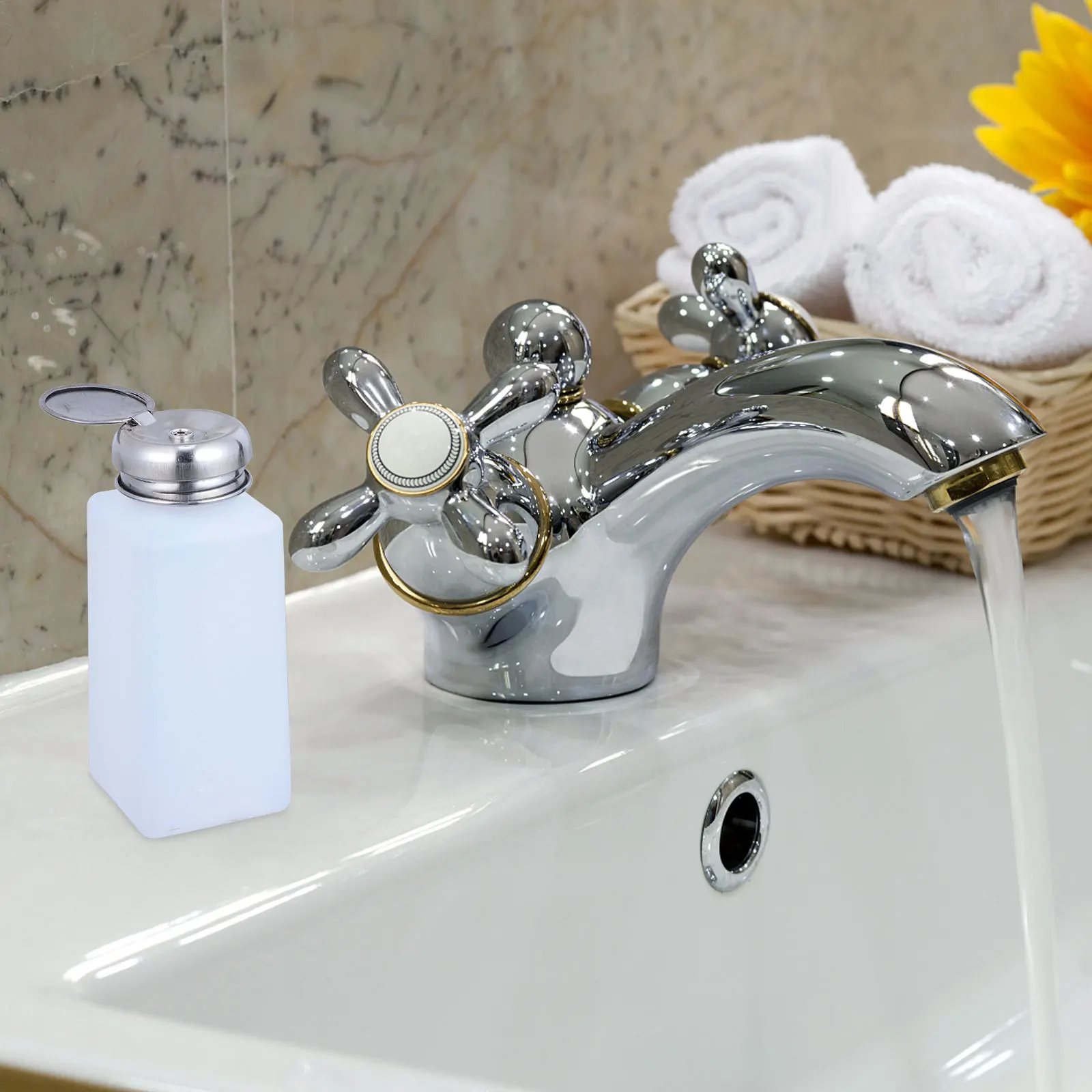 

2 Pcs Water Storage Container Plastic Bottles Holders Anti-static Empty Filling