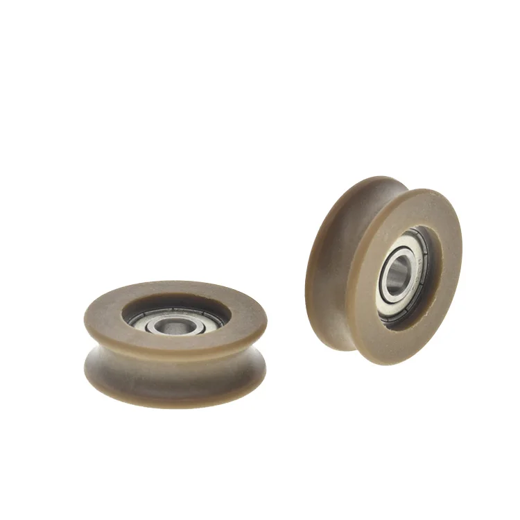 1Pc 5x25x9 furniture sliding door roller groove wheel small wheel pom formaldehyde hanging wheel U0525 guide wheel