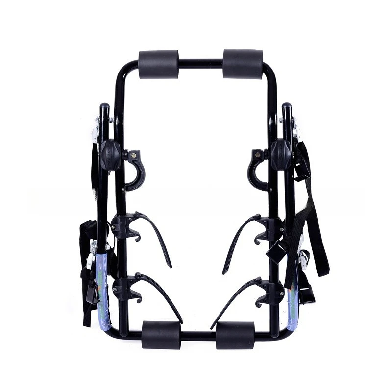 Car bike rack with rear hanging rack