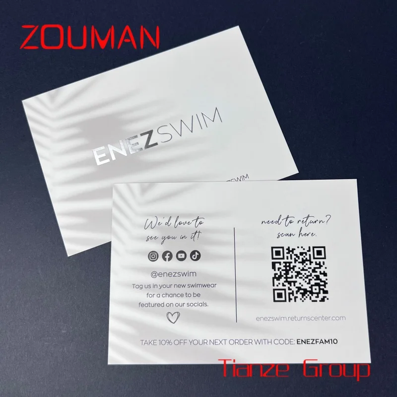 Beste Prijs Wholesale Custom Print Strook Folie Reliëf Luxe Bedankje Kaart Aangepaste Insert Kaart Voor Business Flyer Afdrukken