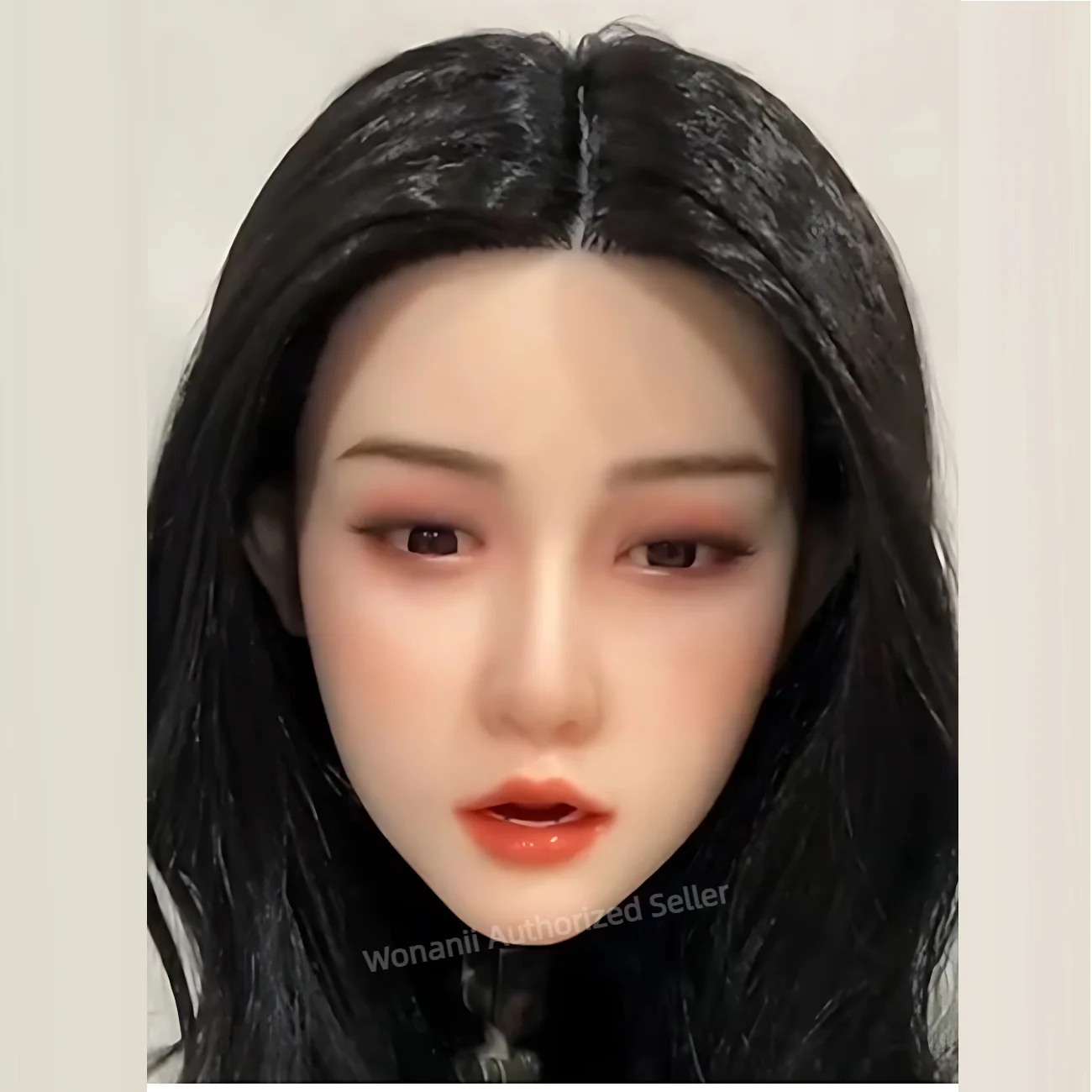 

【Wonanii】Food Grade Silicone Big Head K-Y55, M16 Screw Interface, Open Mouth With Teeth Tongue Pupils Oral Cavity