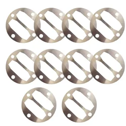 10 Stück Ventil platten dichtungen Unter leg scheiben Aluminium für Öl/Öl Maschine Luft kompressor Luft zylinderkopf