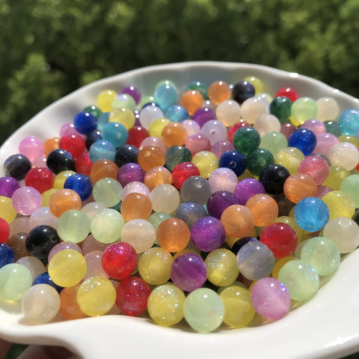50 adet 8mm parlak yıldızlı gö - Resin Art Glitter incelemesi ve fiyatı