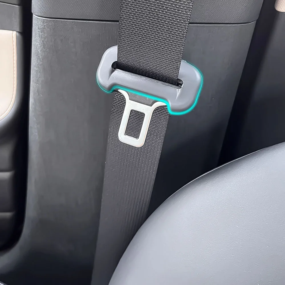 For BYD Dolphin Smart Driving Edition 2025 Seat Belt Protective Cover Automotive Supplies Original Car Color Silicone cover
