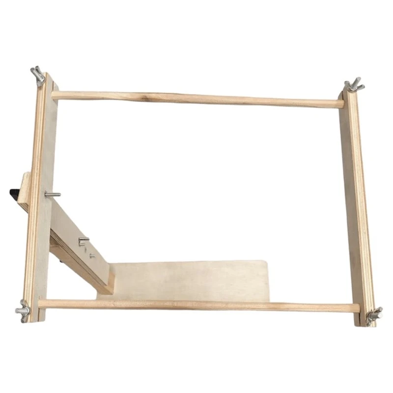 GIGI Adjustable Tabletop Embroidery Stand+ Split Rail Scroll Frame, Cross-Stitch Frame Holder Needlework Needed Work Table Lap