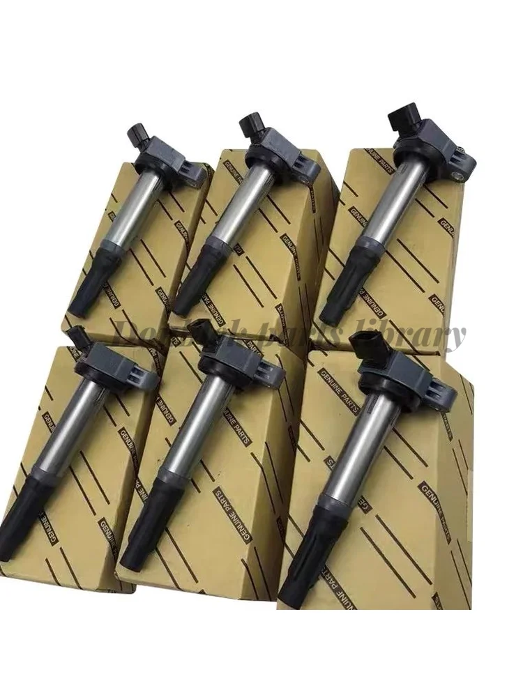 4PCS 90919-02258 UF-596 C1714 UF-619 Ignition Coil Corolla Matrix Prius Scion xD 1.8 RAV4 90919 02258 9091902258