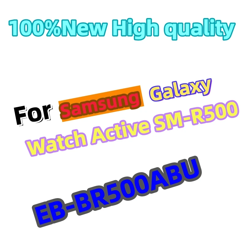 100%Brand New High quality EB-BR500ABU Battery For Samsung Galaxy Watch Active SM-R500 Phone Batteries Fast Shipping+ Tools