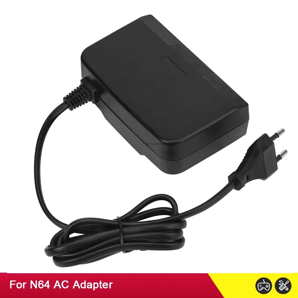 Neues Adapter-Netzteil-Ladekabel mit EU-US-Stecker für N64-Konsole, AC-Adapter-Ladegerät, Gaming-Zubehör – Detail 5