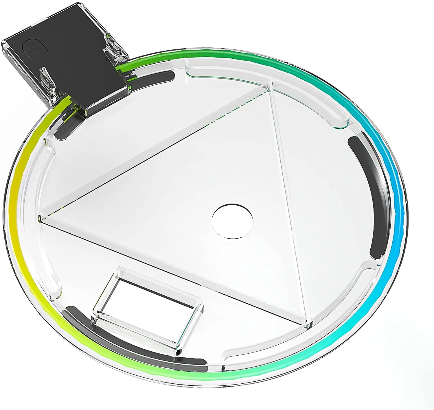 قاعدة Led لحامل Ps5 العمودي Rgb Playstation 5 Light مع 4 أوضاع ألوان لحامل ألعاب وحدة التحكم سهل التركيب بدون أدوات