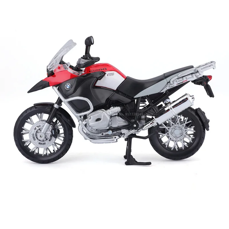 Maisto 1:12 scale BMW R1200 GS motorcycle replicas with authentic details motorcycle Model collection gift toy