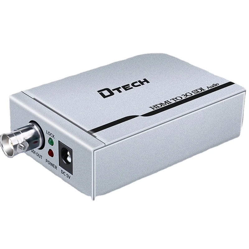 

Dtech Высококачественный преобразователь HDMI в SDI 1080P при 60 Гц с поддержкой преобразователя аудио-видео сигнала