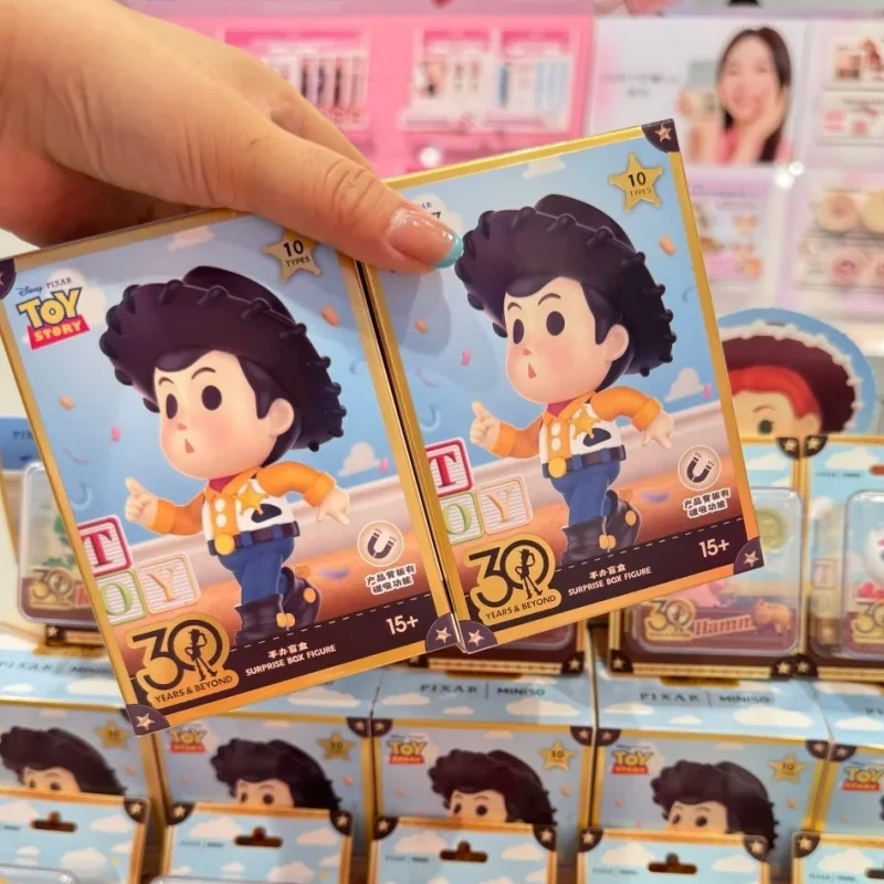 حقيقية قصة لعبة لا نهاية لها سلسلة 30th صندوق أعمى معلق بطاقة الطنانة صندوق غامض Lightyear وودي نموذج جيسي هدية لعبة #4