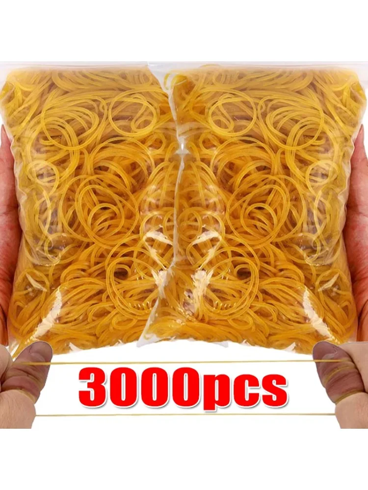 Bande de caoutchouc jaune à haute élasticité de 40mm, ensemble de joints toriques jaunes, bandes élastiques en caoutchouc solide, fournitures ménagères pour le bureau et l'école