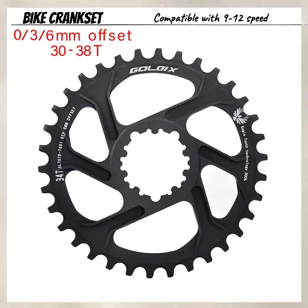 MTB Mountain Bike 30/32/34/36T/38T Crown bicycle direct mount chainring for Sram 11/12S NX XX XO  11 single disc tray Cheap