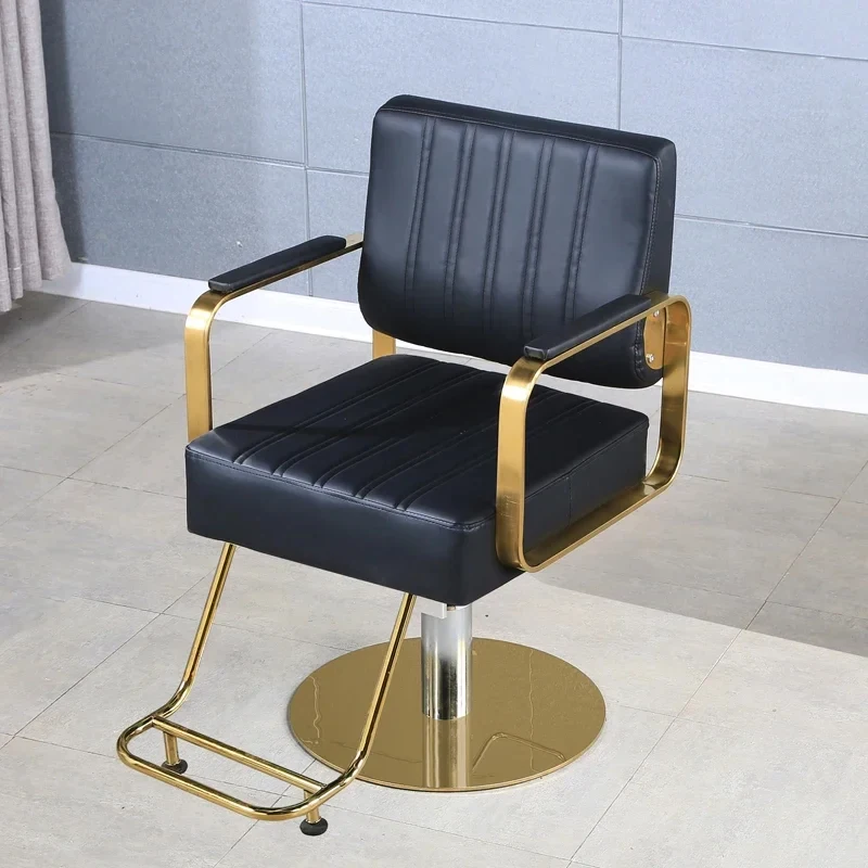 Modern Simple Style Barber Chairs Nordic Luxury Lift Swivel Barber Chairs Comfort Speciality Commercial Furniture Sillas FYBC