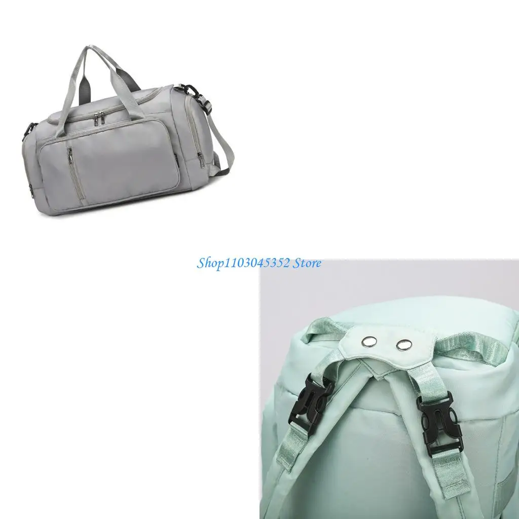 

Multi Compartment Sports Gym Bag For Outdoor Travel And Daily Use With Waterproof Storage