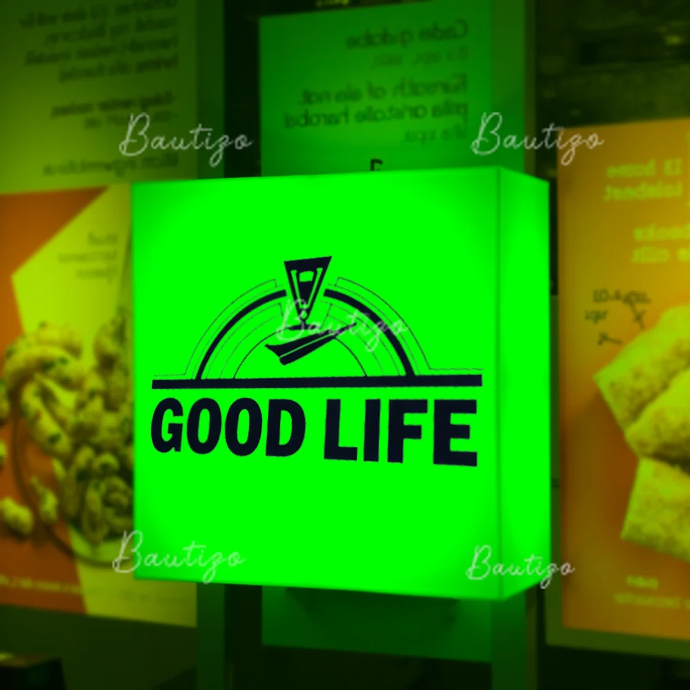 Custom Acrylic LED Light Box Sign Letters for Storefront Business Lightbox for Outdoor Waterproof Signage for Wall Decorations