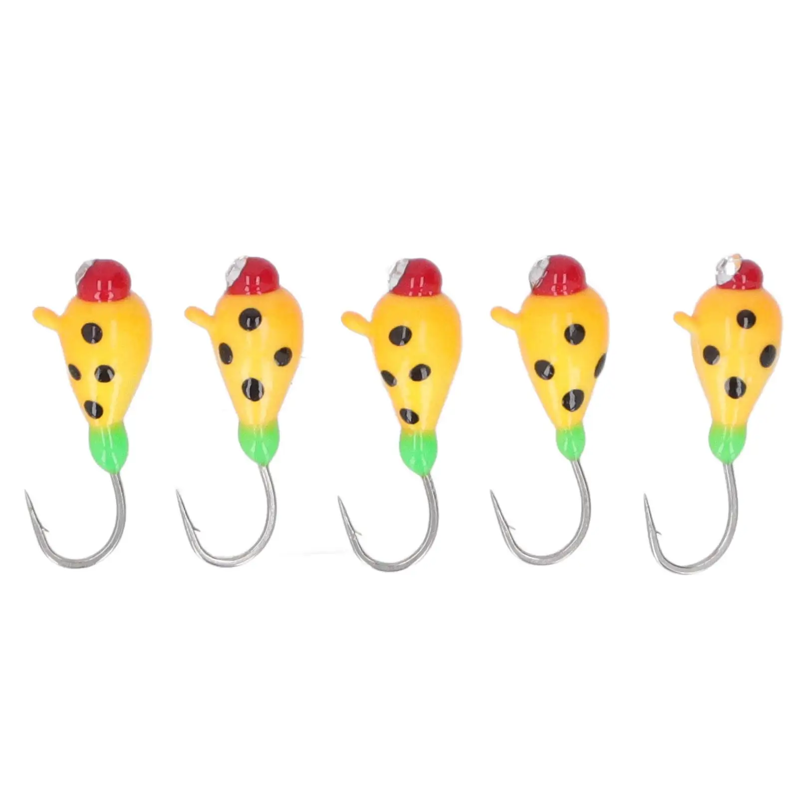 Micro  Fishing Jig Set with Hooks for lake Trout