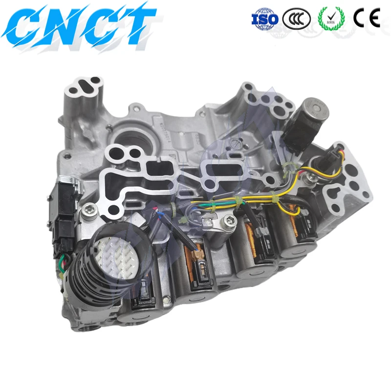 JF015E RE0F11A CVT Transmission Valve Body With Solenoids For Nissan Sentra Note Versa Altima Bluebira Elgrand Suzuki