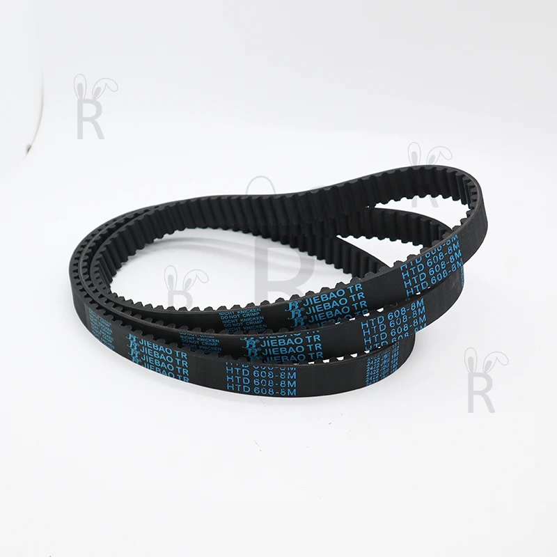 HTD8M Timing Belt Length 1616mm to 2008mm HTD 8M Closed Loop Rubber Belt Width 15mm 20mm 25mm 30mm 40mm 50mm Belt 8M Pulley Belt