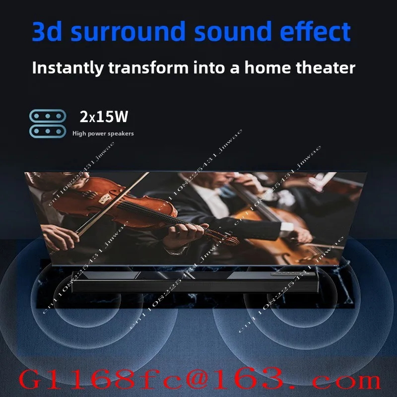 T10 Wireless Home Surround Sound Bluetooth Projector