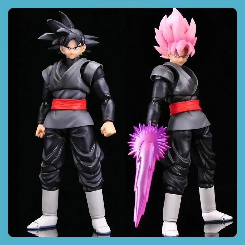 Nouvelle figurine d'action Dragon Ball Black Goku Zamasu, version film Super Saiyan, modèle Dbz avec plusieurs accessoires, jouets, cadeaux