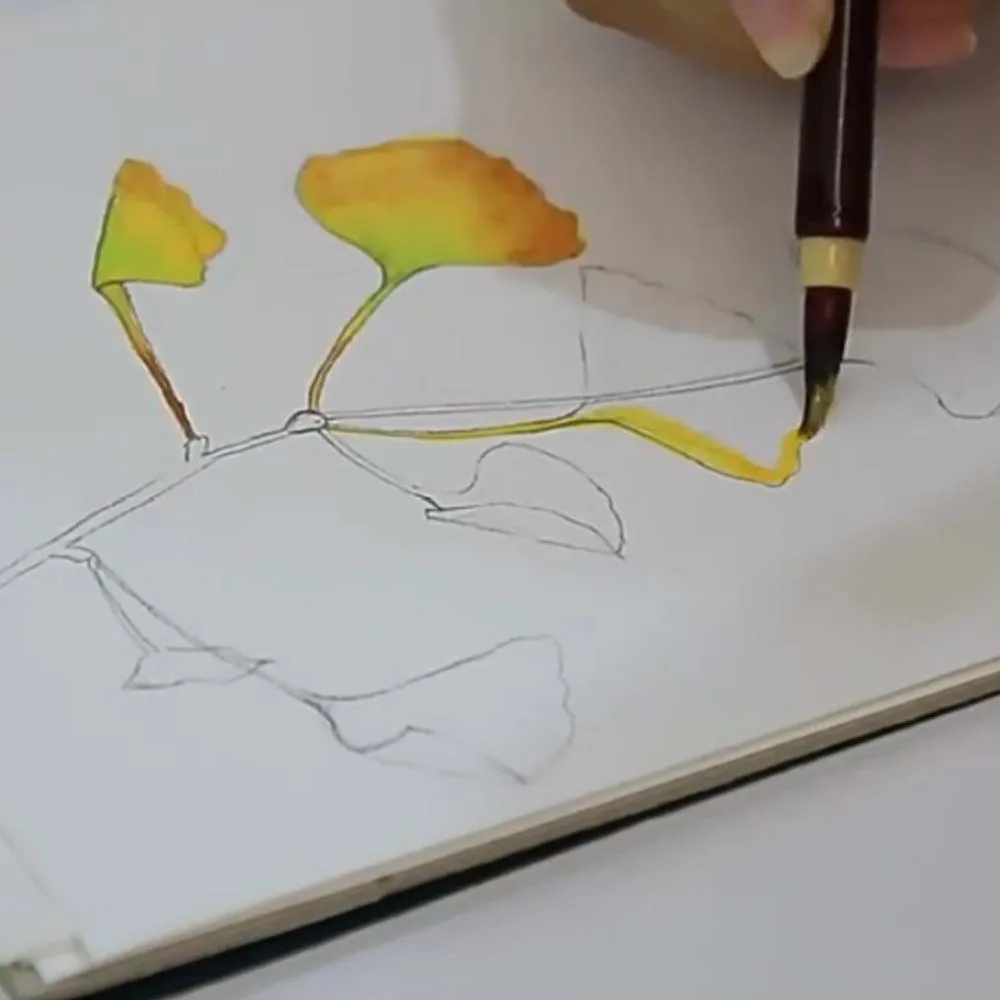 2 шт., китайская кисть ручной работы с мягкими волосами, легкая ручка для рисования 0,5 см, для китайского пластика, традиционная ручка с крючком для офиса