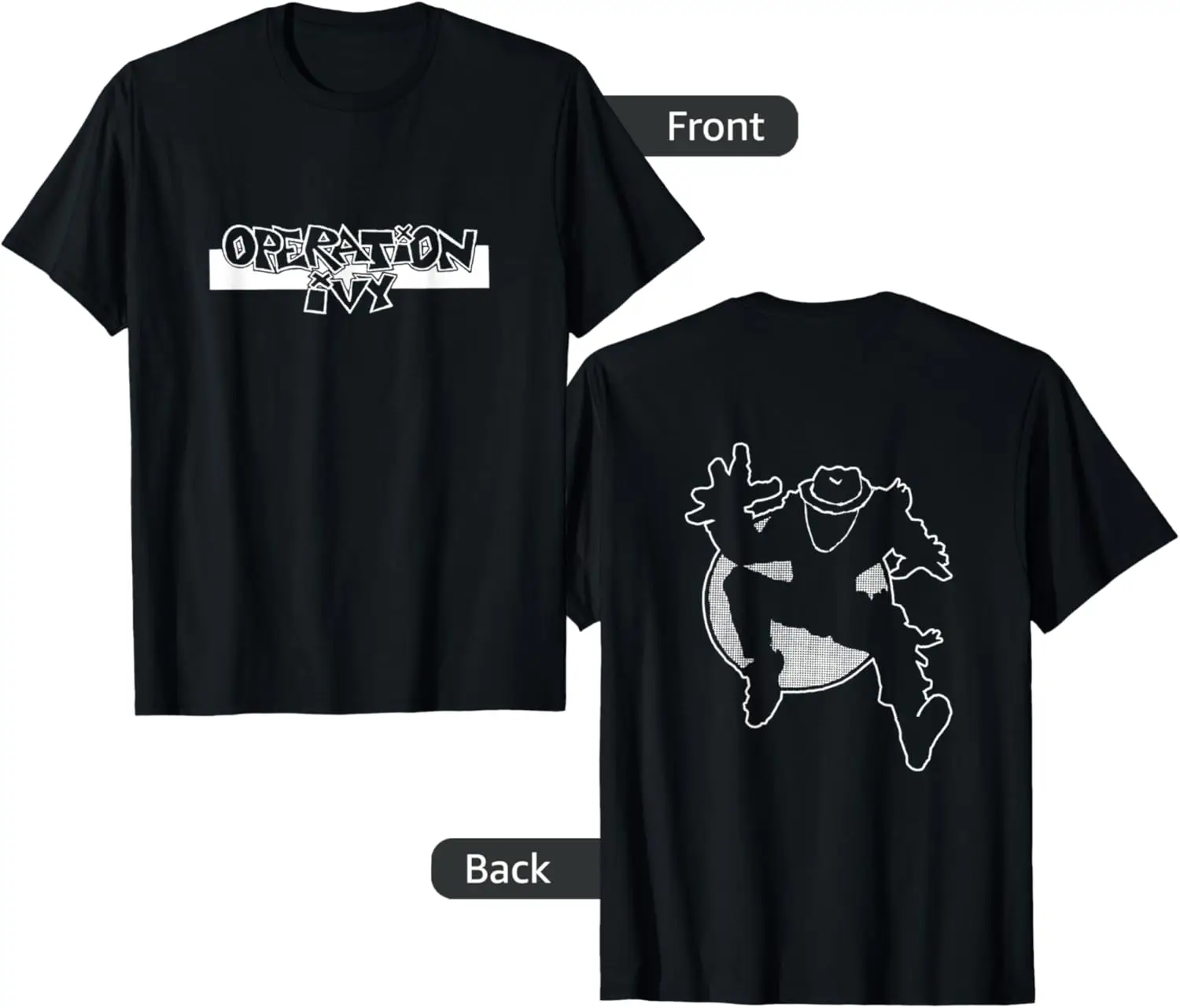 

Operation Ivy — официальные товары — футболка Skankman