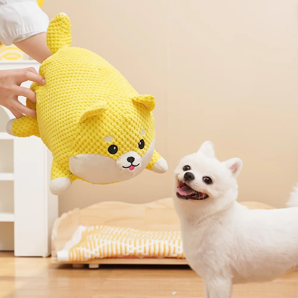 Juguete de pato peluche resistente a mordidas para perros - imagen 4