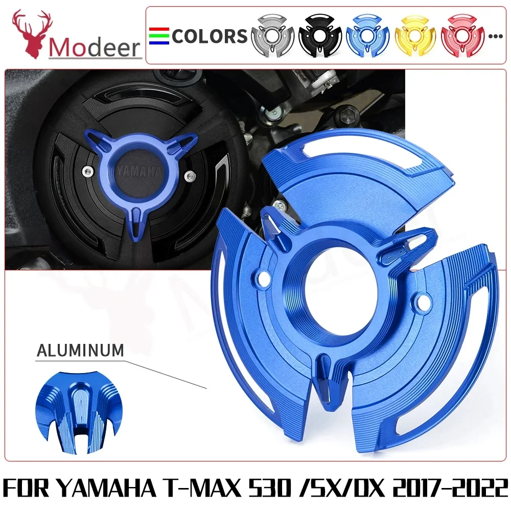 

Для Yamaha TMAX SX TMAXSX TMAX 530 мотоцикла с ЧПУ, алюминиевая крышка двигателя, защитная крышка, аксессуары 2017-2021 2022