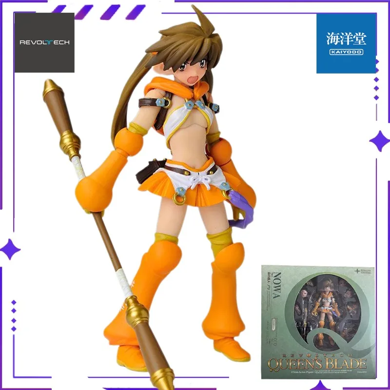 KAIYODO Oryginalna Technologia Kół Queen's Blade No.014 Heretic Interrogator 1P Karara Version Ruchoma Figurka Model Zabawka Kolekcjonerska