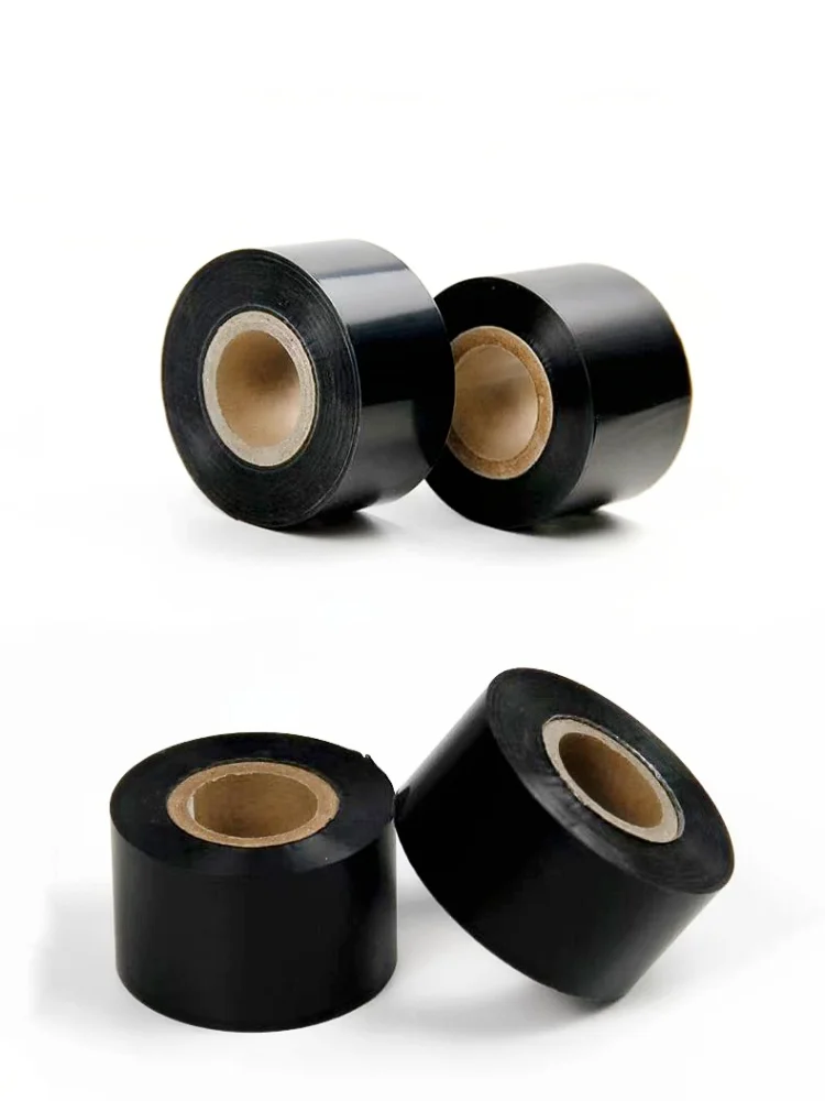 Nastro di carbonio lavabile nero per etichette di abbigliamento Nastro per etichette in nylon da 30 mm/35/40 per stampanti