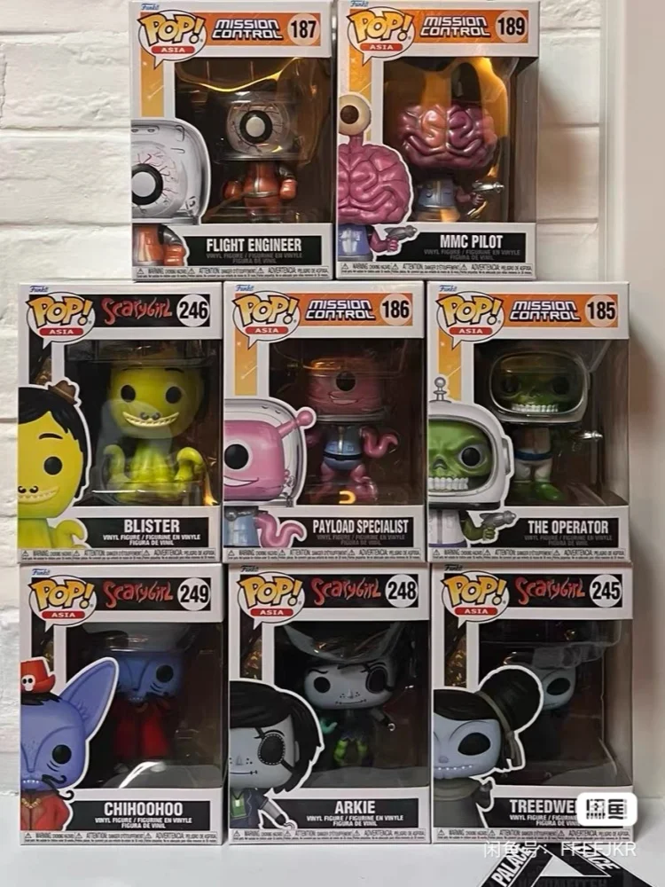 

Genuine Funko Pop Asia The Commander The Operator Mmc Pilot Vinyl Sculpture Doll Figure Model Collect Souvenirs Toys Gifts